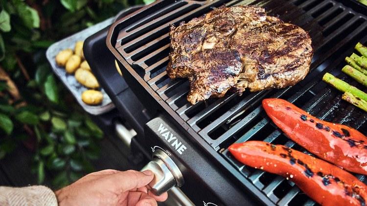 burnhard wayne balkongrill mit meater pro