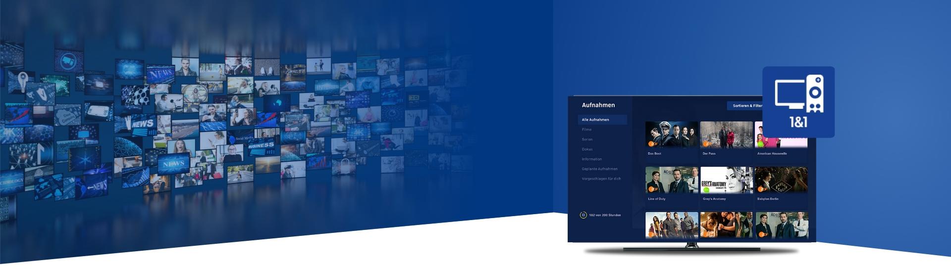 fernseher zeigt mediathek von eins und eins tv app | 1&1 fernseher zeigt mediathek von eins und eins tv app