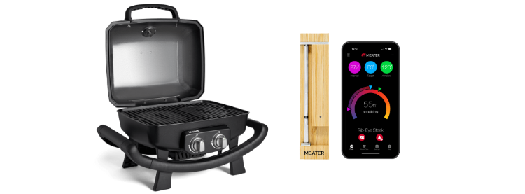 burnhard wayne balkongrill mit meater pro